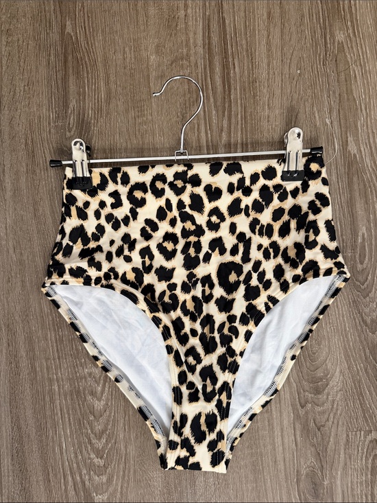 Old Navy Other - Old Navy animal print high rise bikini bottom